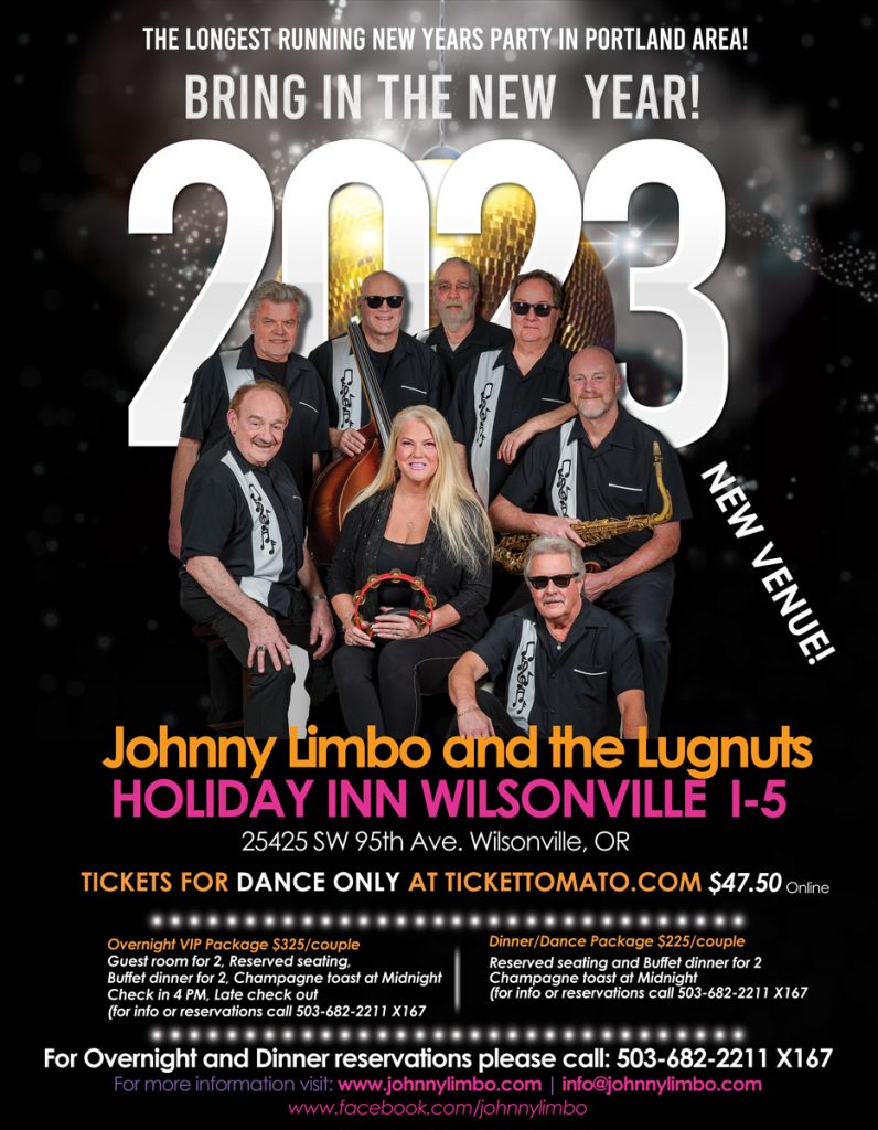 schedule Johnny Limbo and the Lugnuts Schedule Tour Dates,New Years Eve 2023 Portland Johnny Limbo and the Lugnuts Schedule Tour Dates,New Years Eve 2023 Portland Johnny Limbo and the Lugnuts 40 Years of Rock and Roll